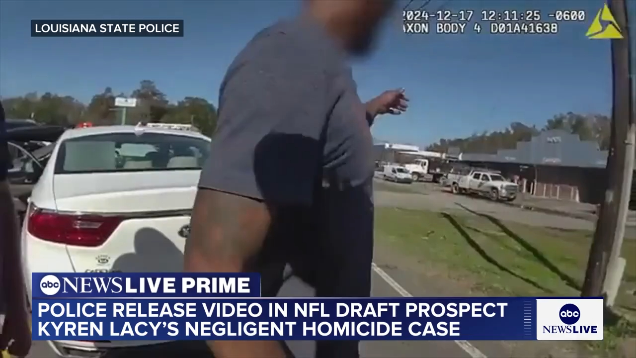 Police have released new video that they say shows NFL draft prospect ...