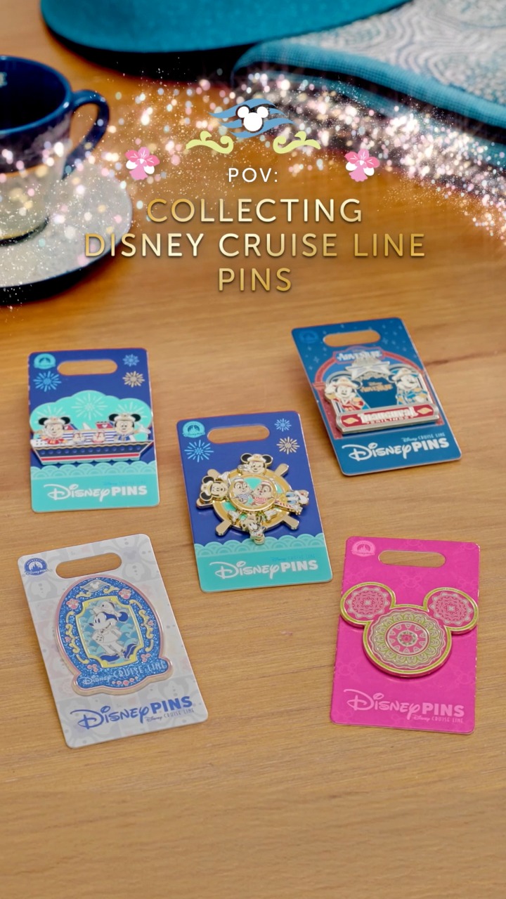 Ready to start or add to your pin collection? 🚢✨ Look out for