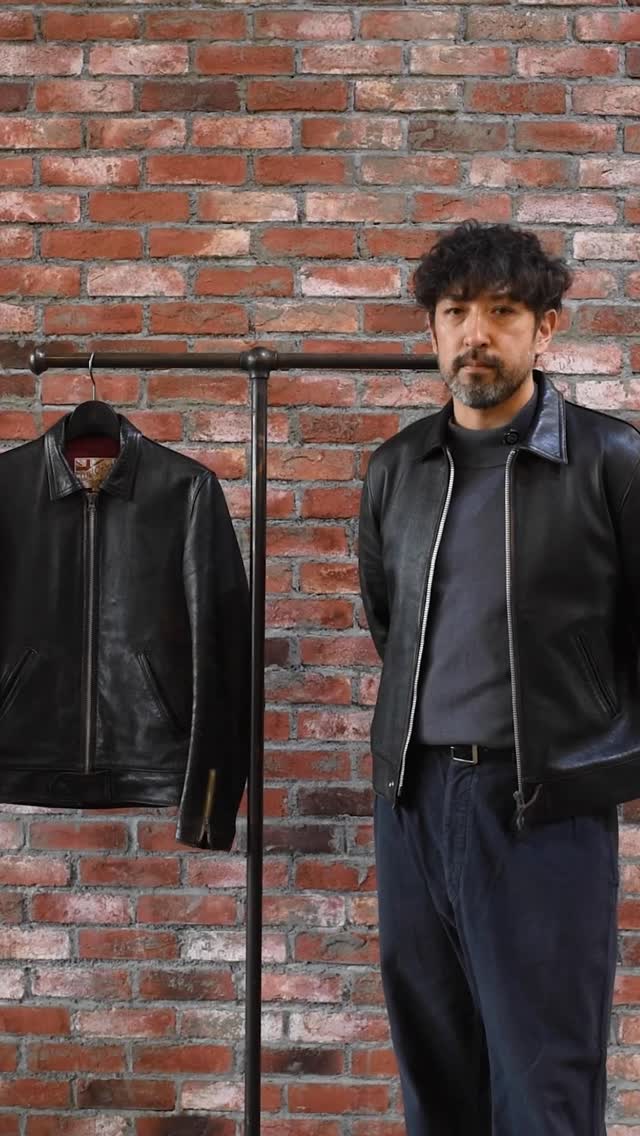 Addict - AD-01 DEERSKIN CENTER ZIP JACKET. YOU CAN ORDER IT AT OUR