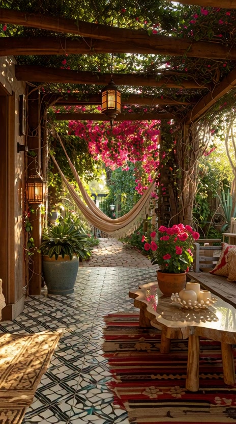 More ideas @ https://www.pergolagazebos.com/design-ideas/bohemian-and ...