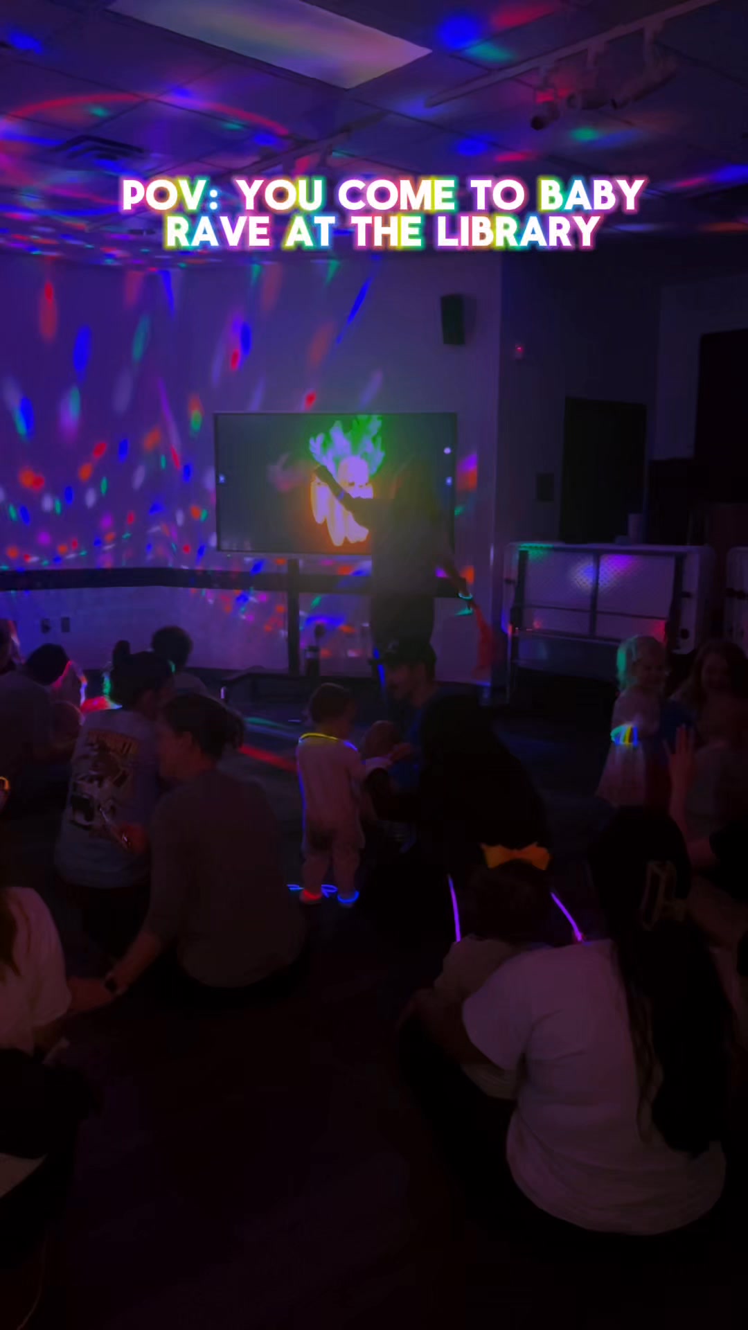 Cutest little rave you’ve ever seen. Big fun for tiny humans! 🪩 🎶 Check ...