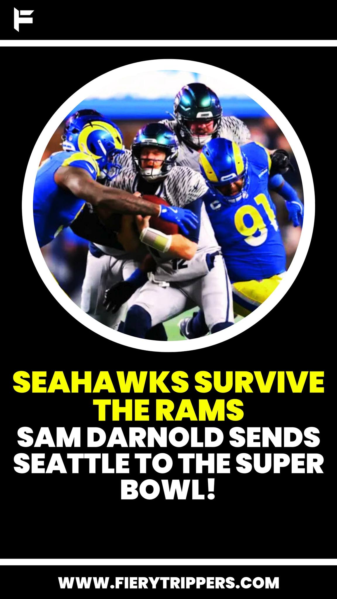The Seattle Seahawks beat the Los Angeles Rams 31–27 in an instant ...