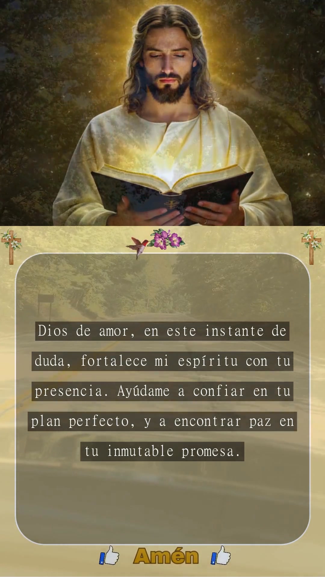 Encuentra fortaleza y paz en la presencia de Dios. Confía en Su plan ...