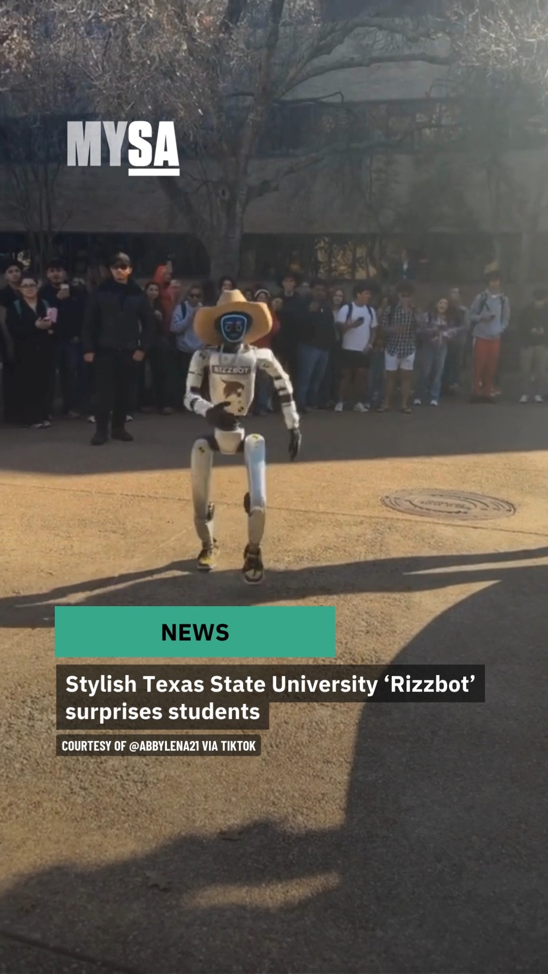A “rizzbot” at Texas State University in San Marcos has been turning ...
