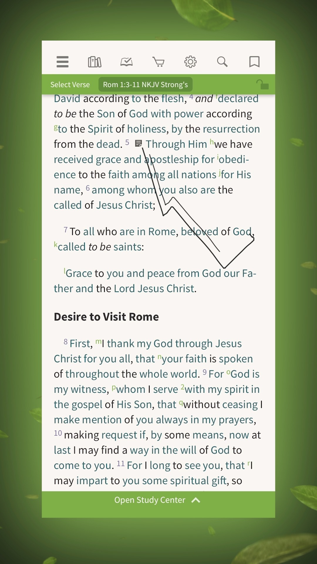 Elevate your Bible study experience with Enhanced Notes in the Olive ...