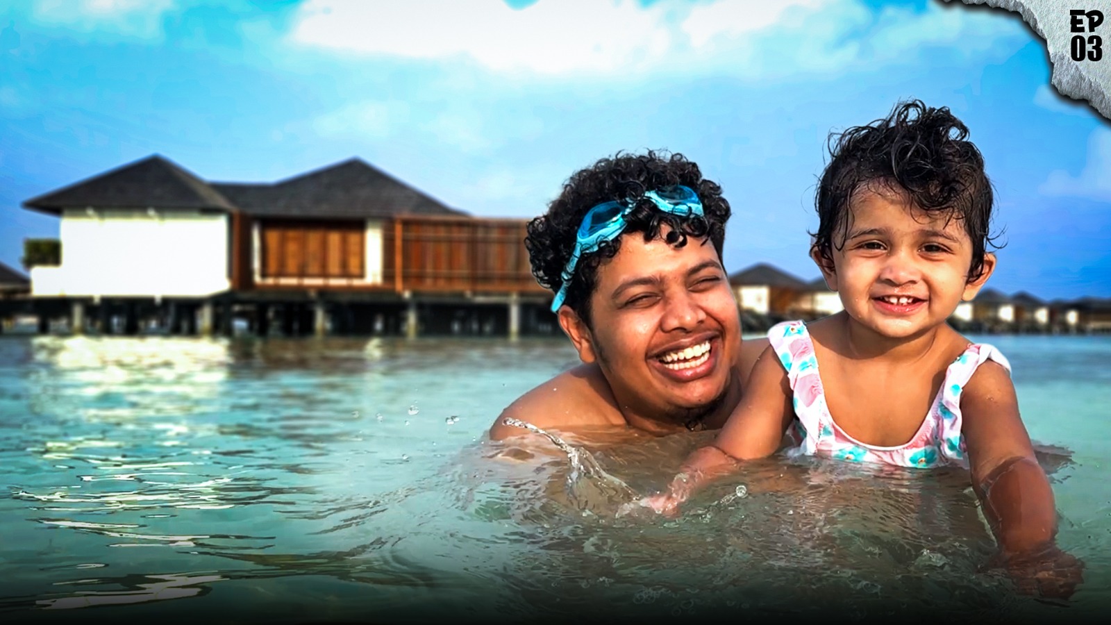 Ifa Swims in Maldives ️ - Irfan’s View #irfansview #aliairfan #babyifa ...