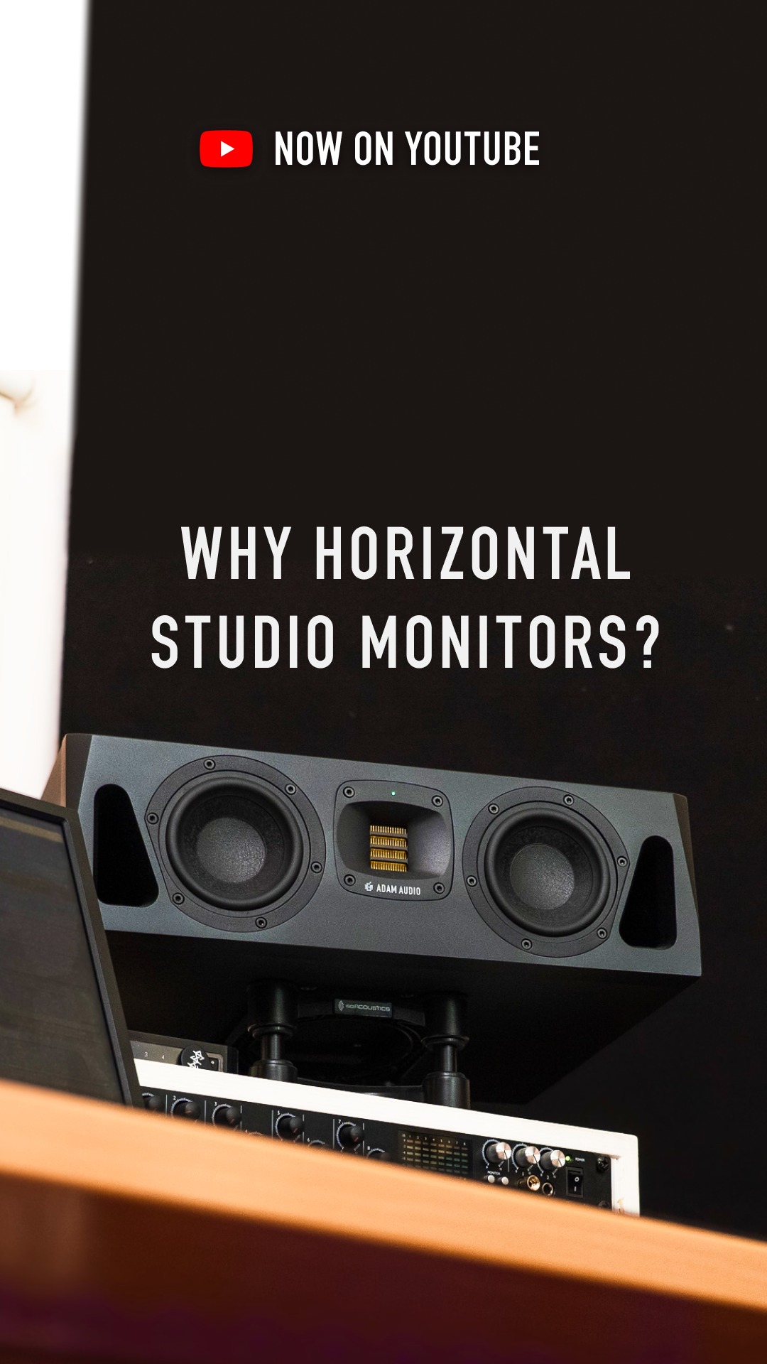 Ever wondered why some studio monitors are horizontal? 👀 Not all ...