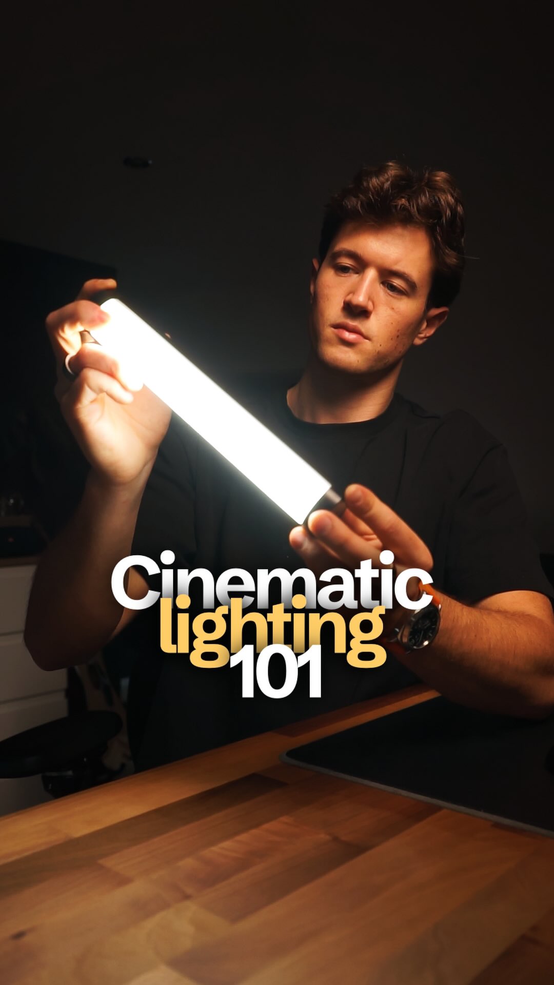 Cinematic lighting made easy👇 1. Setup your camera pointing to the ...