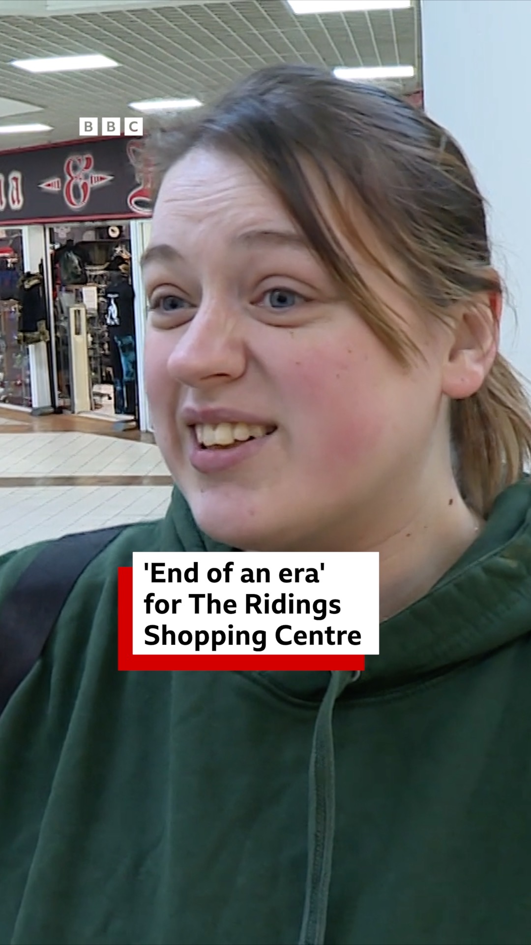Customers at The Ridings Shopping Centre have been reacting to the news ...