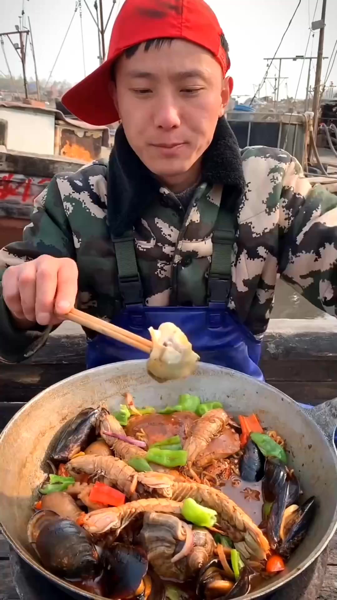 ASMR Eating Show Seafood Boil🦞 #sea #seafood #seafoodboil #ftb #yfp # ...