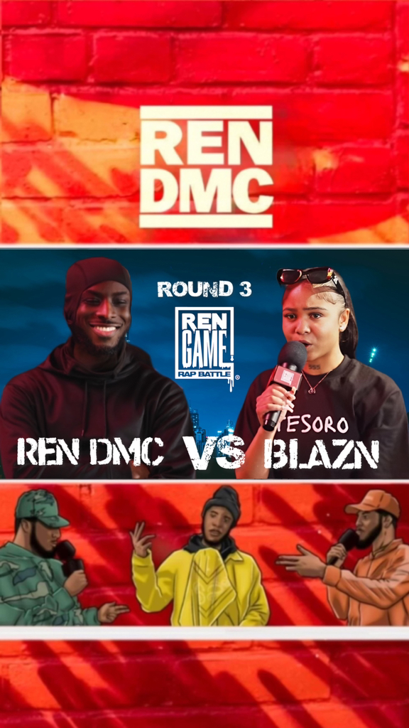 REN DMC VS BLAZN (ROUND 3) GOT REAL DARK! #RENDMC #BATTLERAP #RAPBATTLE ...
