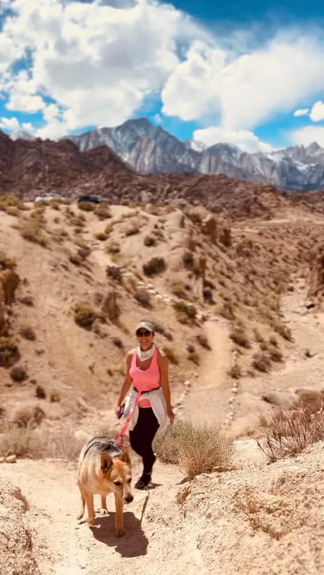 Spring adventures 🏔️🐕🌲 Itinerary: -Alabama Hills -Bishop CA (Keough Hot ...