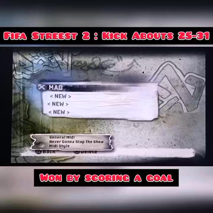 Fifa Street 2 : Kick Abouts 25-31 #Fifastreet2 #GamePS2 #FYPgames
