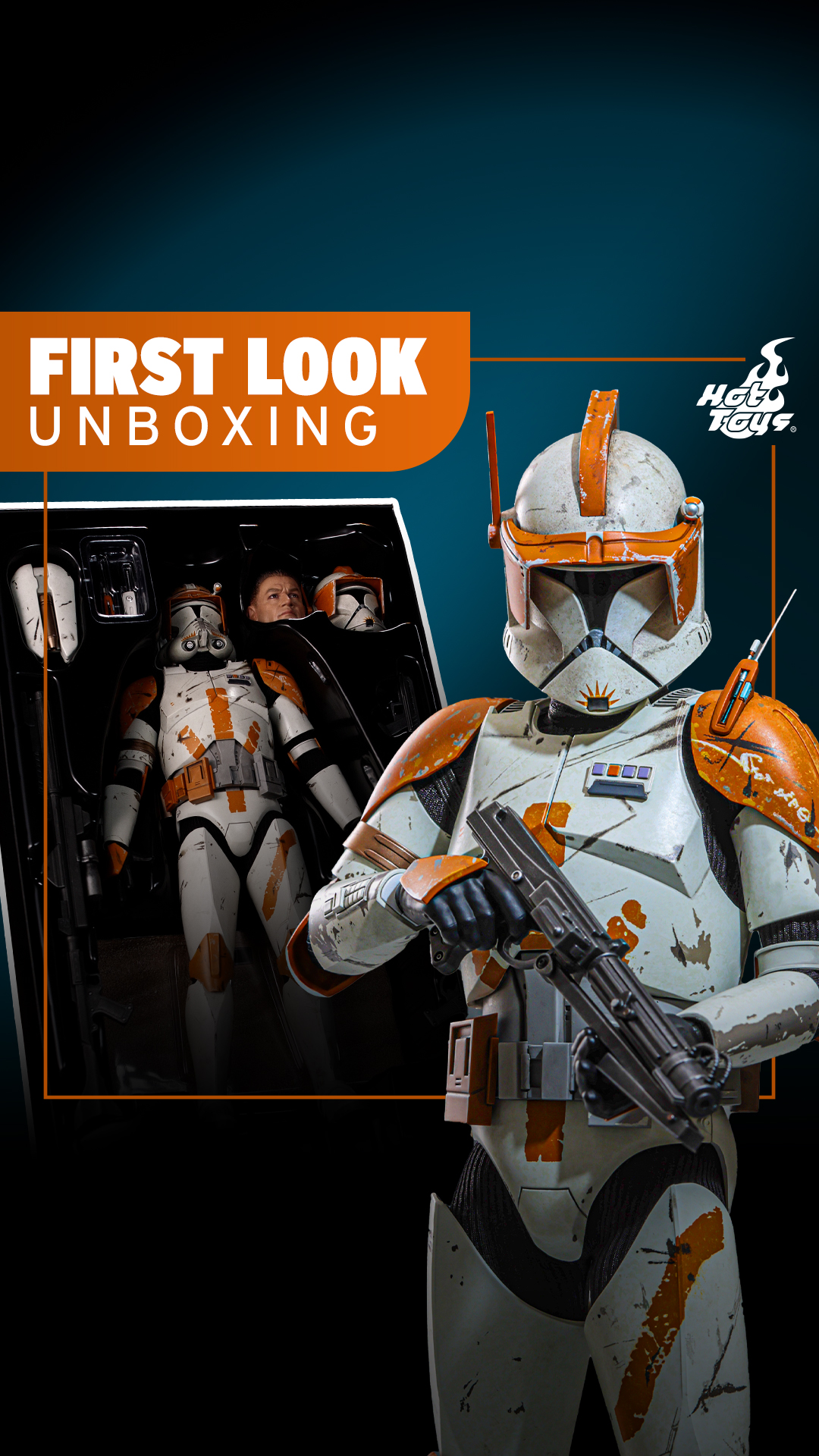 Join us for a First Look at the Clone Commander Cody™ Sixth Scale