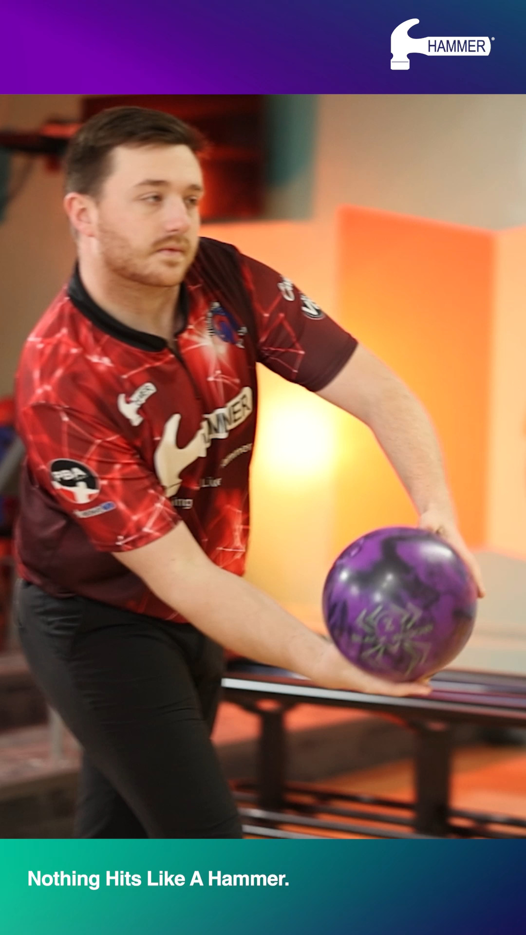 Hammer Black Widow 2.0 Bowling Ball- Black/Red (13lbs