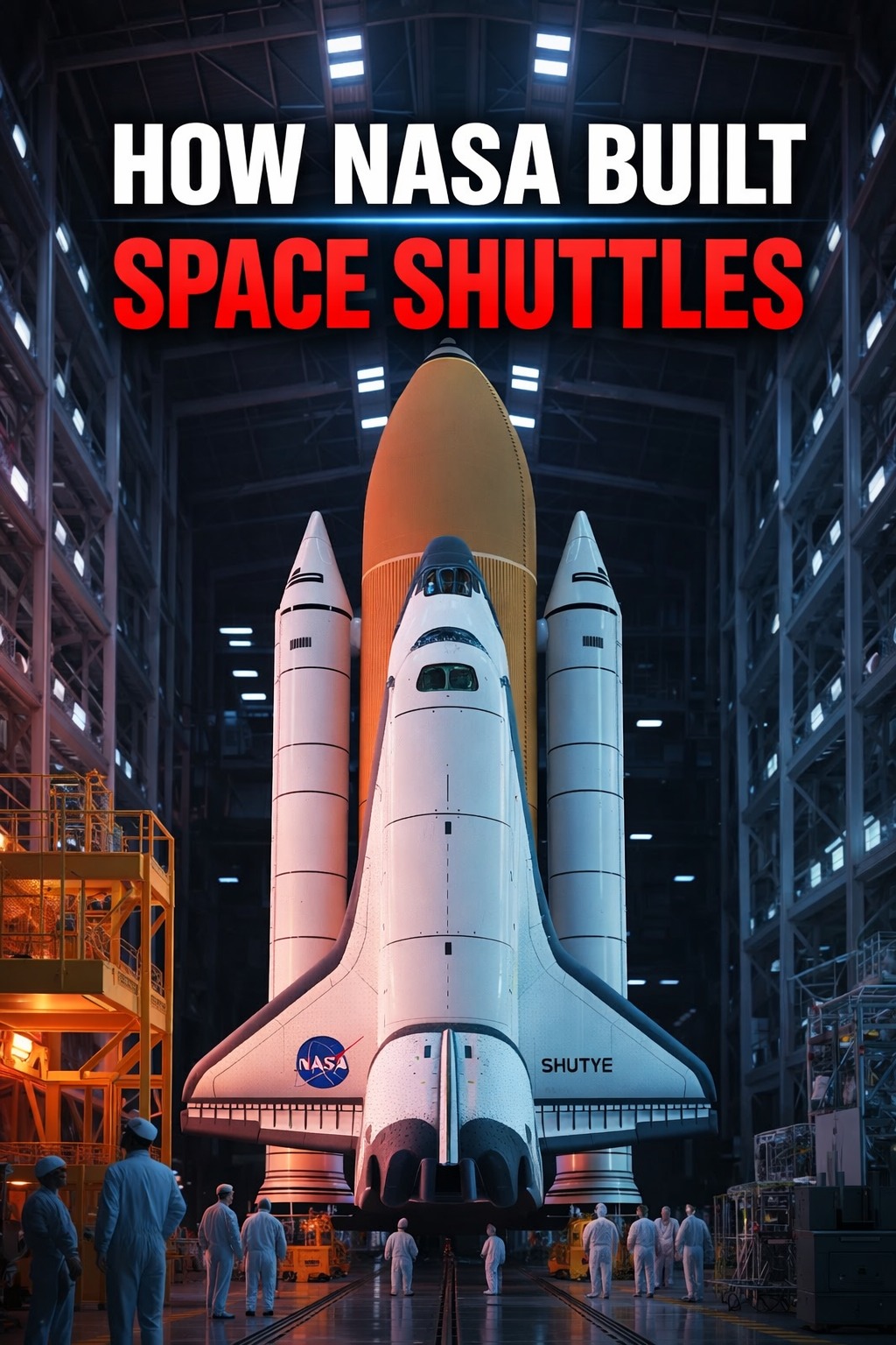 This is how NASA built the Space Shuttle 🚀 Inside a massive aerospace ...