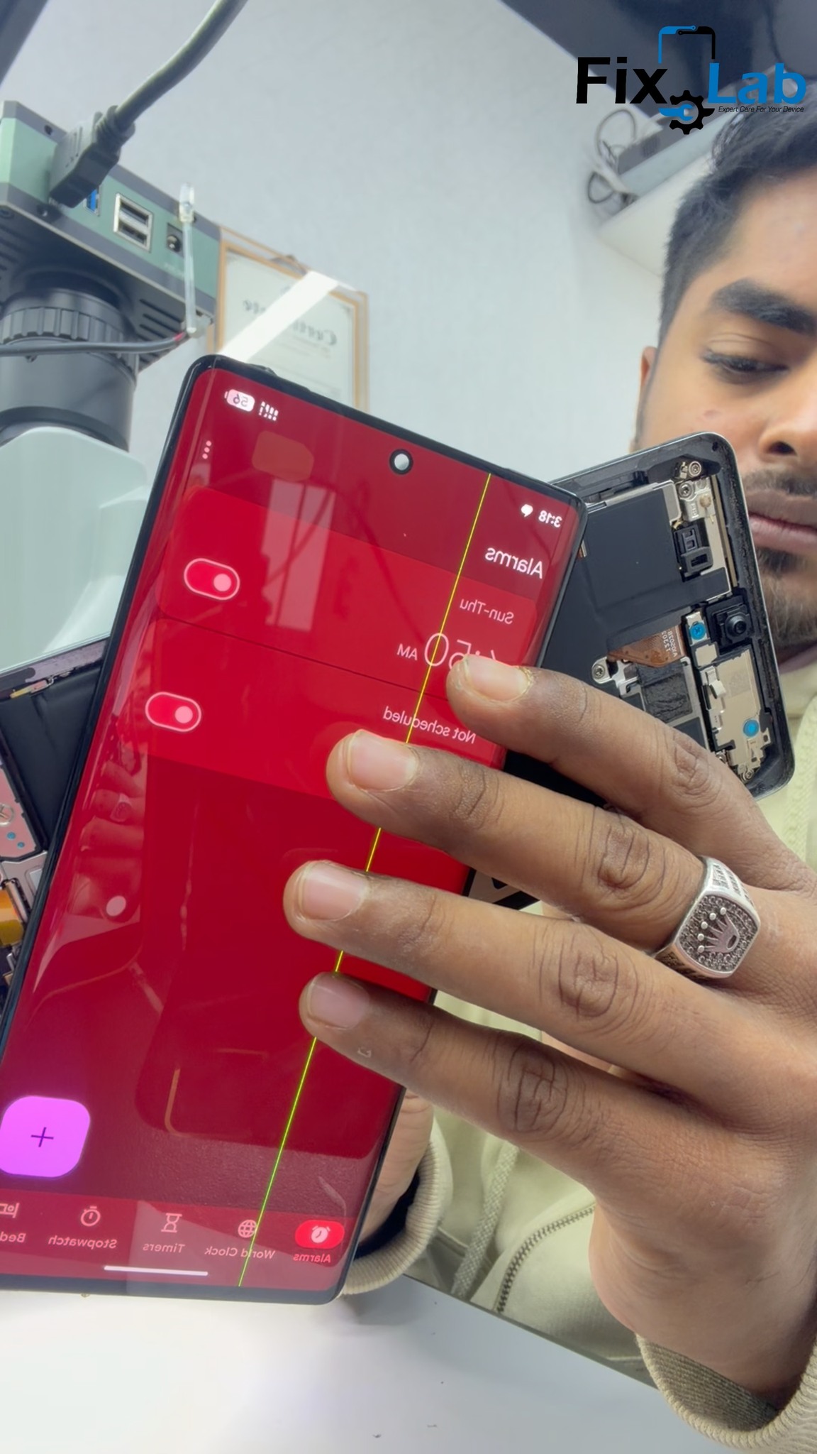📱 Pixel 7 Pro Green Line Remove Successfully 💚 Google Pixel 7 Pro ...