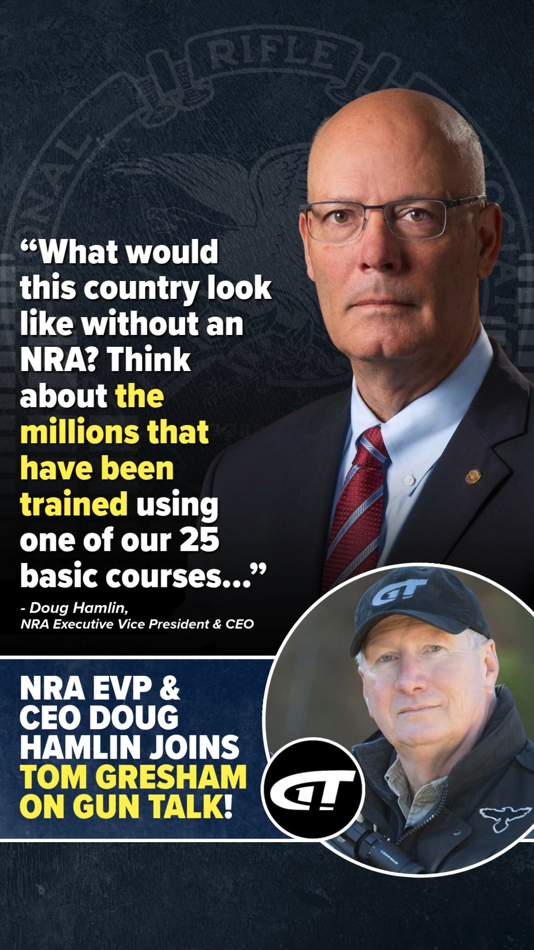 On November 17, the National Rifle Association will turn 154 years old ...