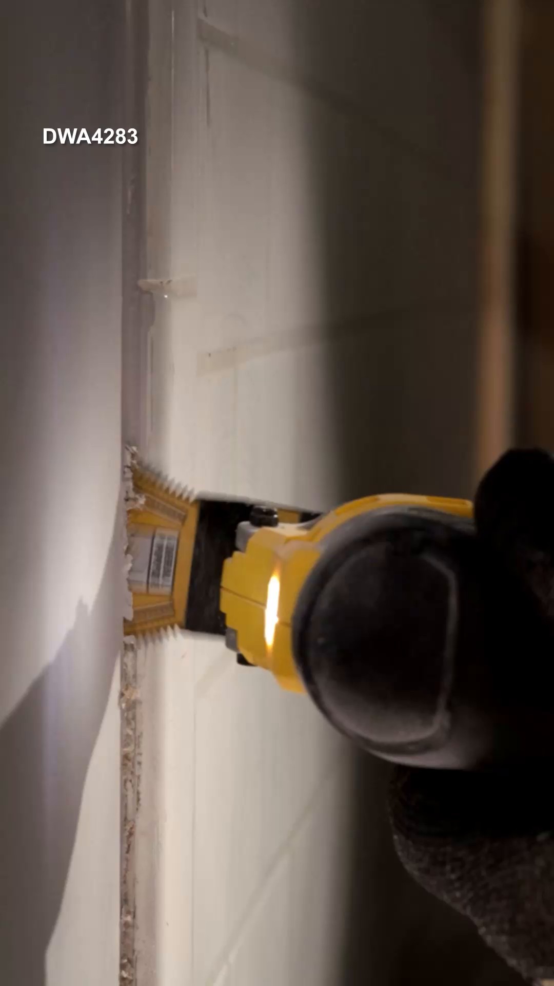 Designed to make plunge and rip cuts in drywall or cut through wood ...