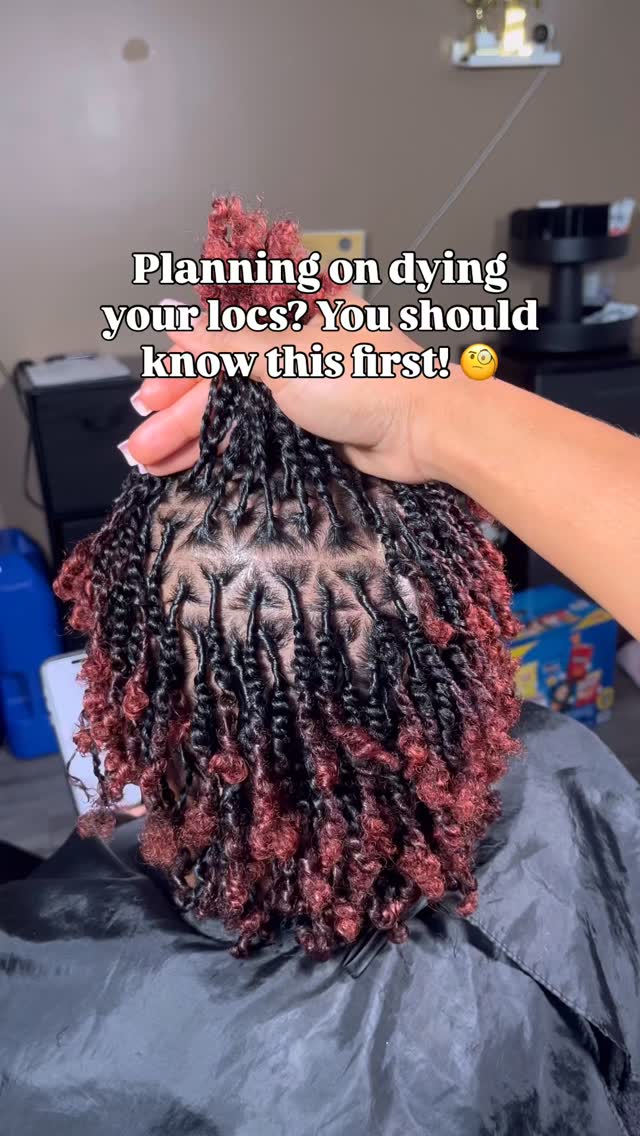 If you want color and haven’t started your locs yet, it’s best to do it ...