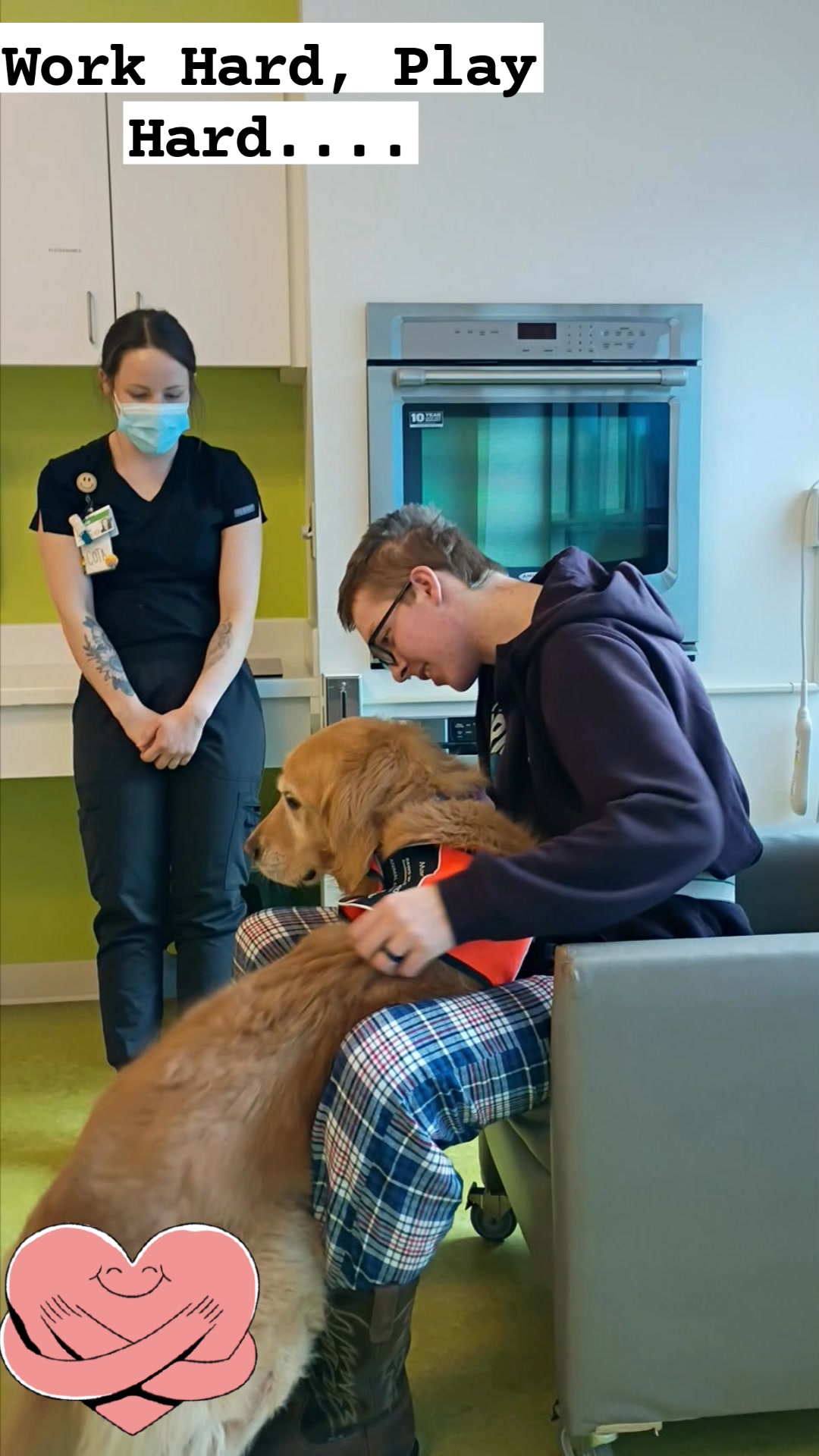 Tyler working hard playing hard at Mary Freebed Rehabilitation Hospital ...