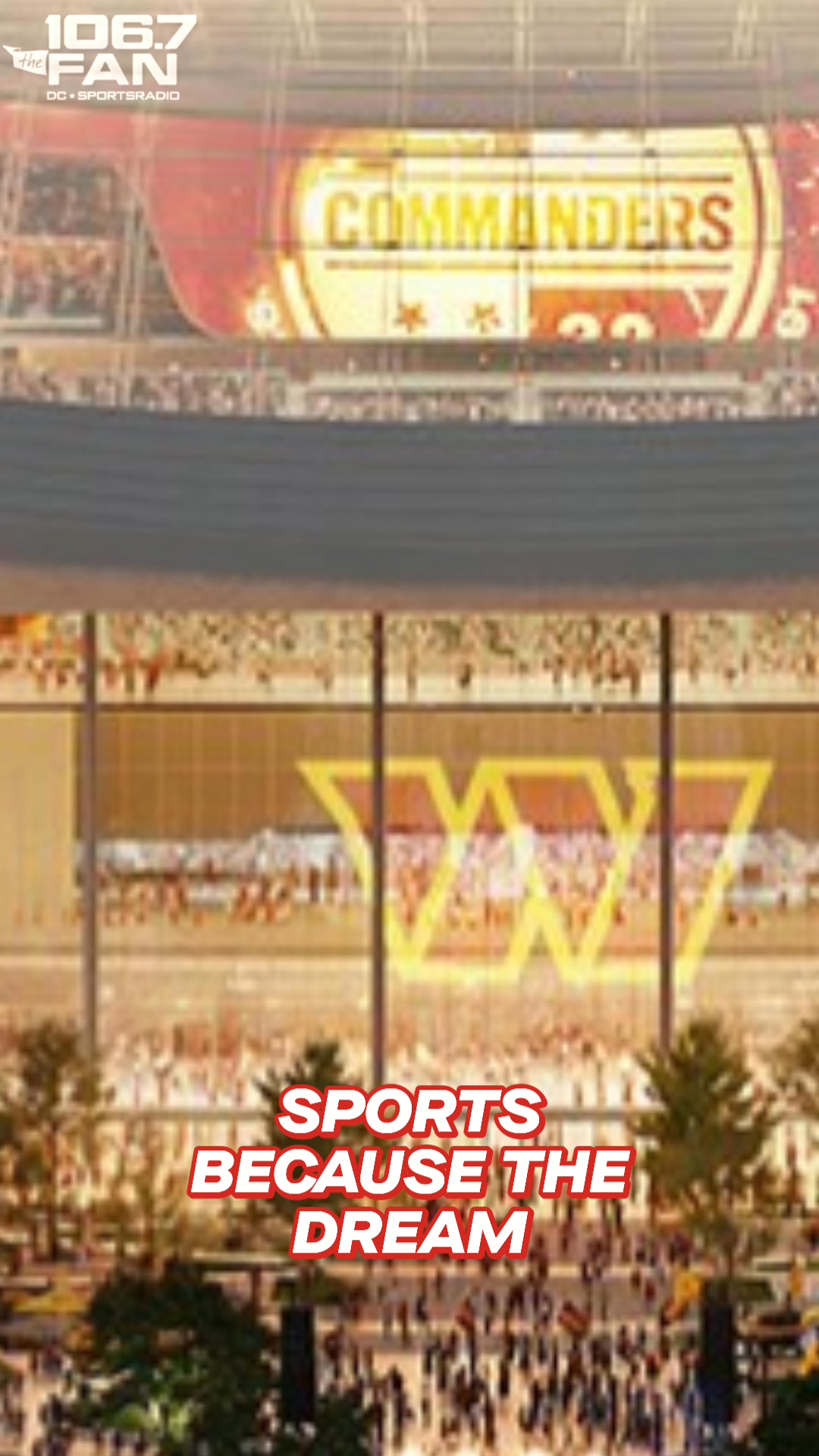 A momentous day for DC sports! The RFK 2.0 stadium dream is becoming a ...