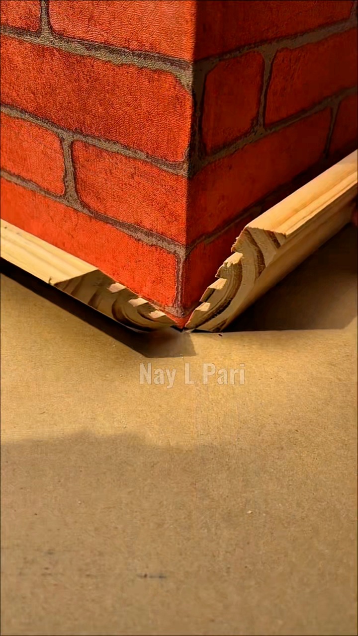 a very easy trick for measuring two corners at once #woodworking #skill ...