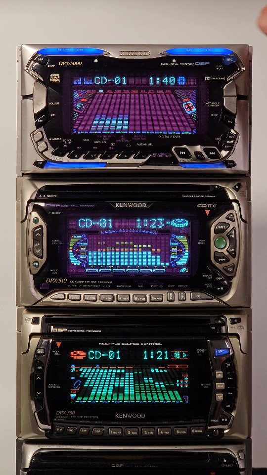 Collecting what they don't make anymore. Dpx-5000 Dpx-510 Dpx-550