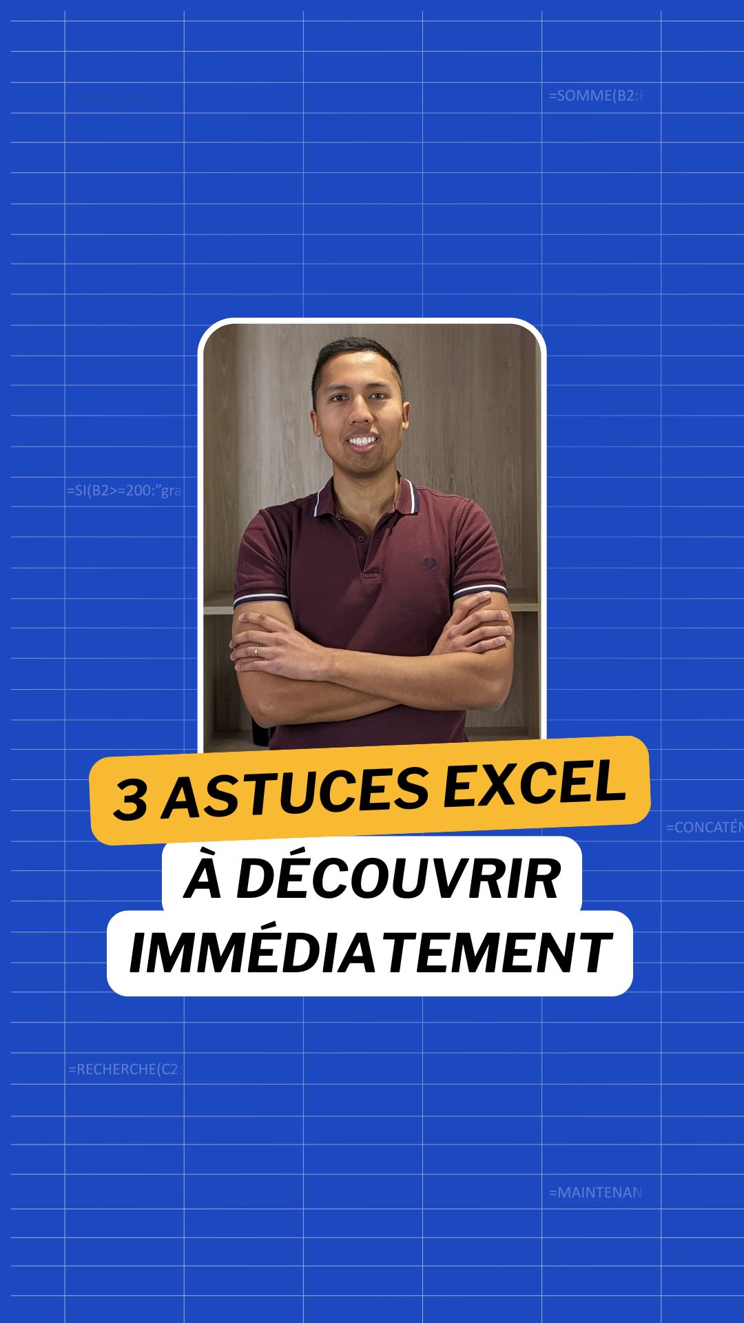 🚨 3 astuces Excel à découvrir immédiatement 🚨 ️ Clique sur mon lien en ...