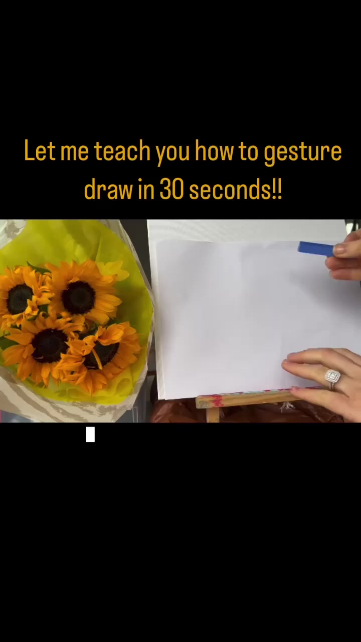 My favourite tool in painting!! Gesture drawing to a timer to get the ...