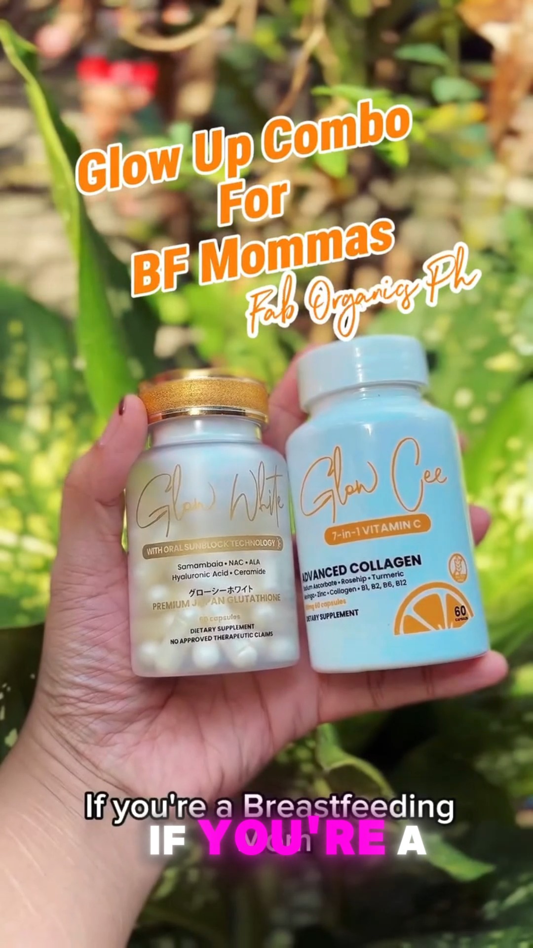 Moms undergo a lot of changes when and after they give birth and it’s not wrong to want to look like your pre-pregnancy self again 🤰, I tried the Glow Up Combo: Glow Cee and Glow White to help me feel 
