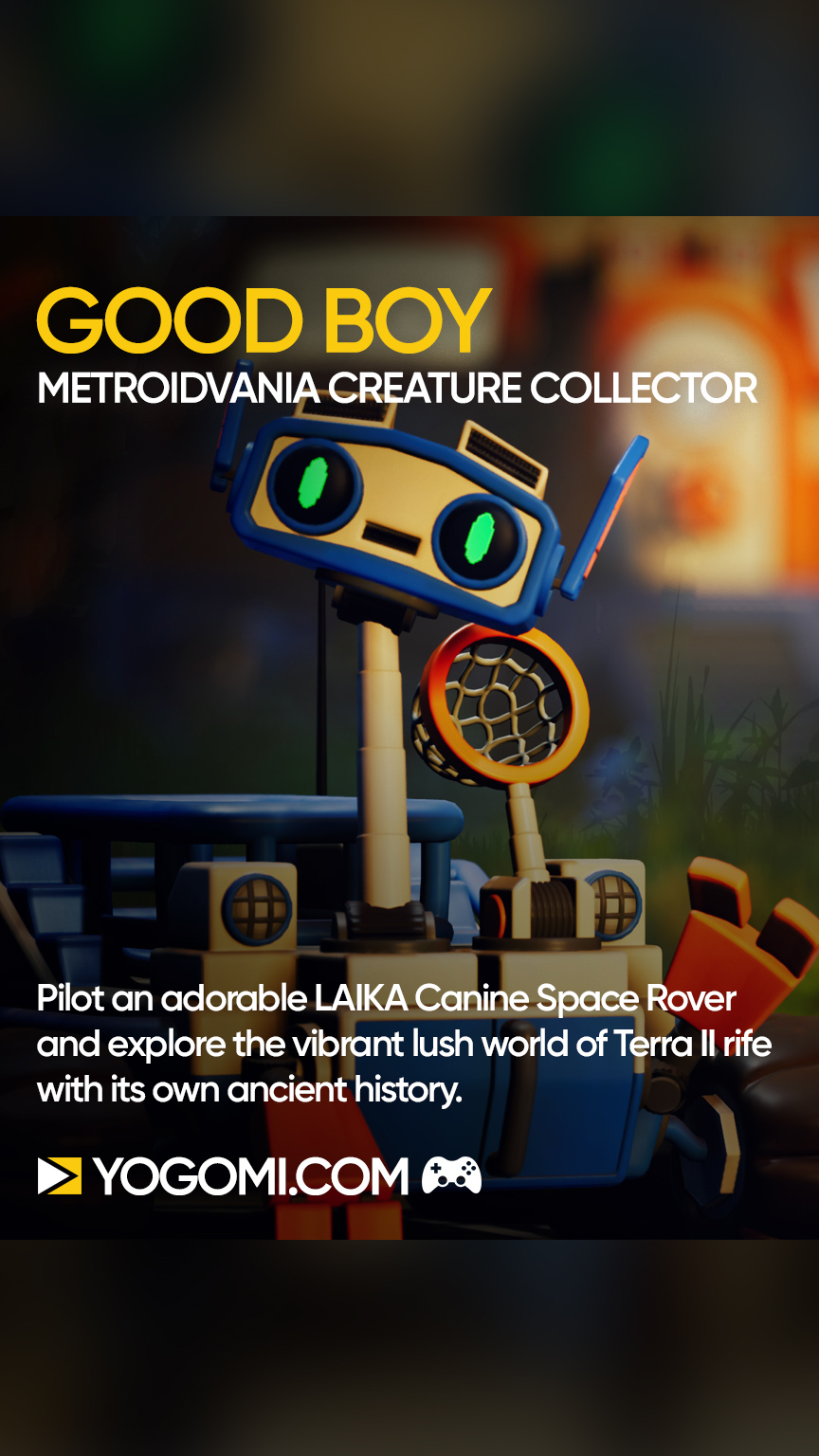 Yogomi.com - Dredge Meets WALL·E in Good Boy, a Cozy Sci-Fi Adventure ...