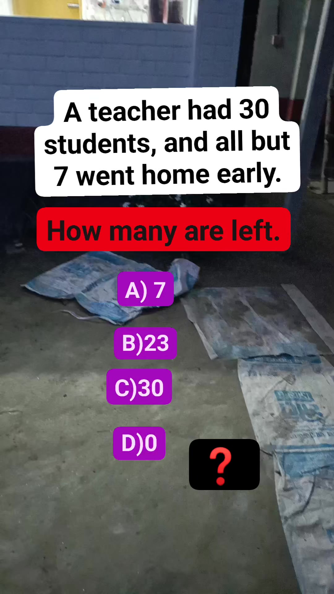 How many are left? #puzzle #reels #riddle #puzzle | Monir's Brainteaser ...