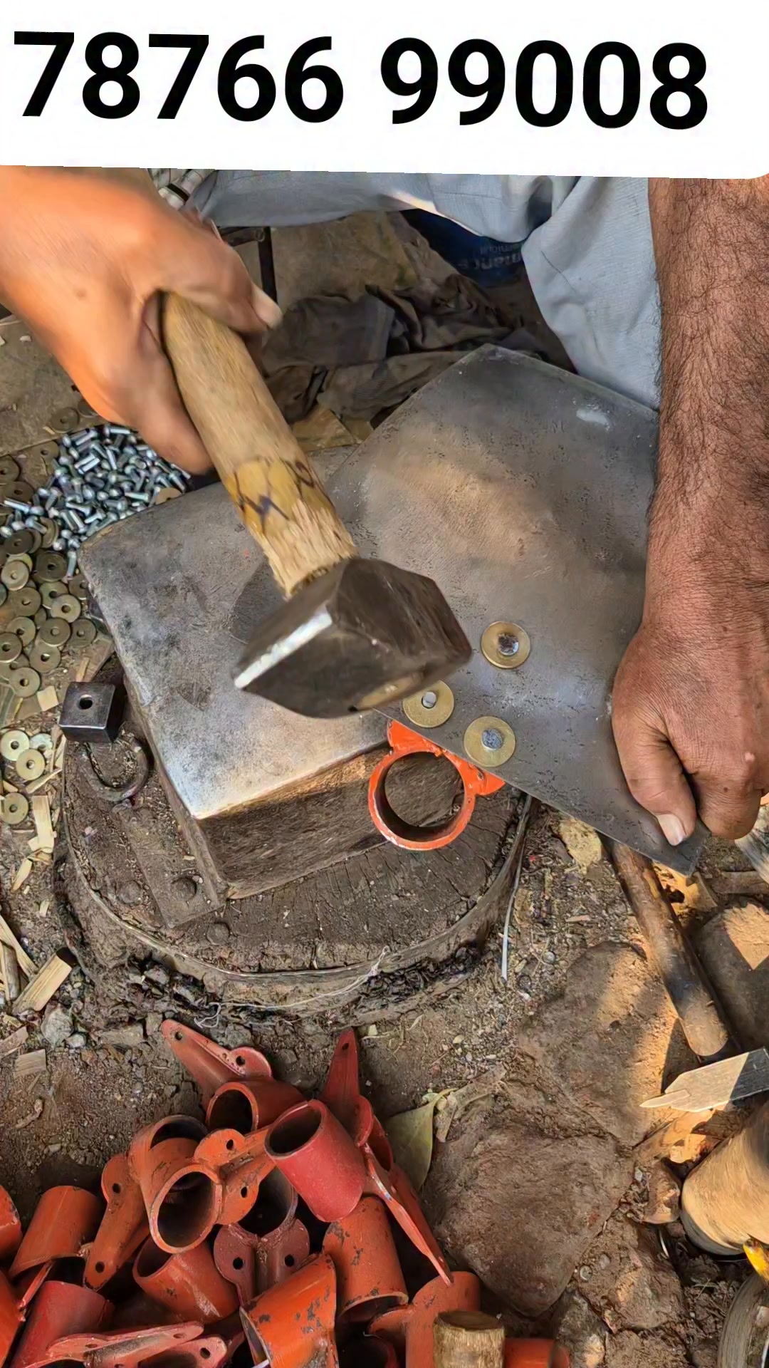 Steel favda making dharampal agriculture gohana sonipat Haryana all ...