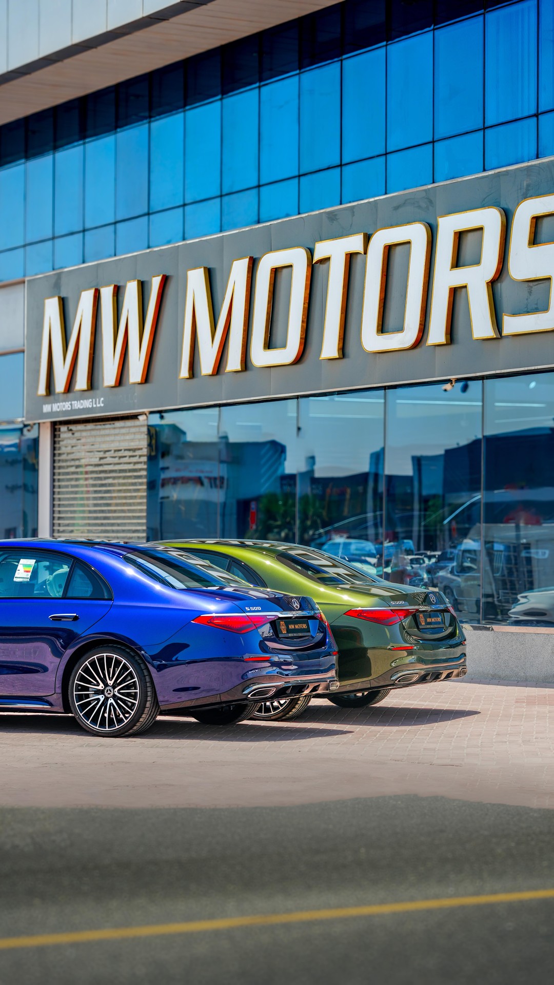 2025 Mercedes-Benz S500 MANUFAKTUR 💚💙 #mw #mw_motors #mercedes # ...