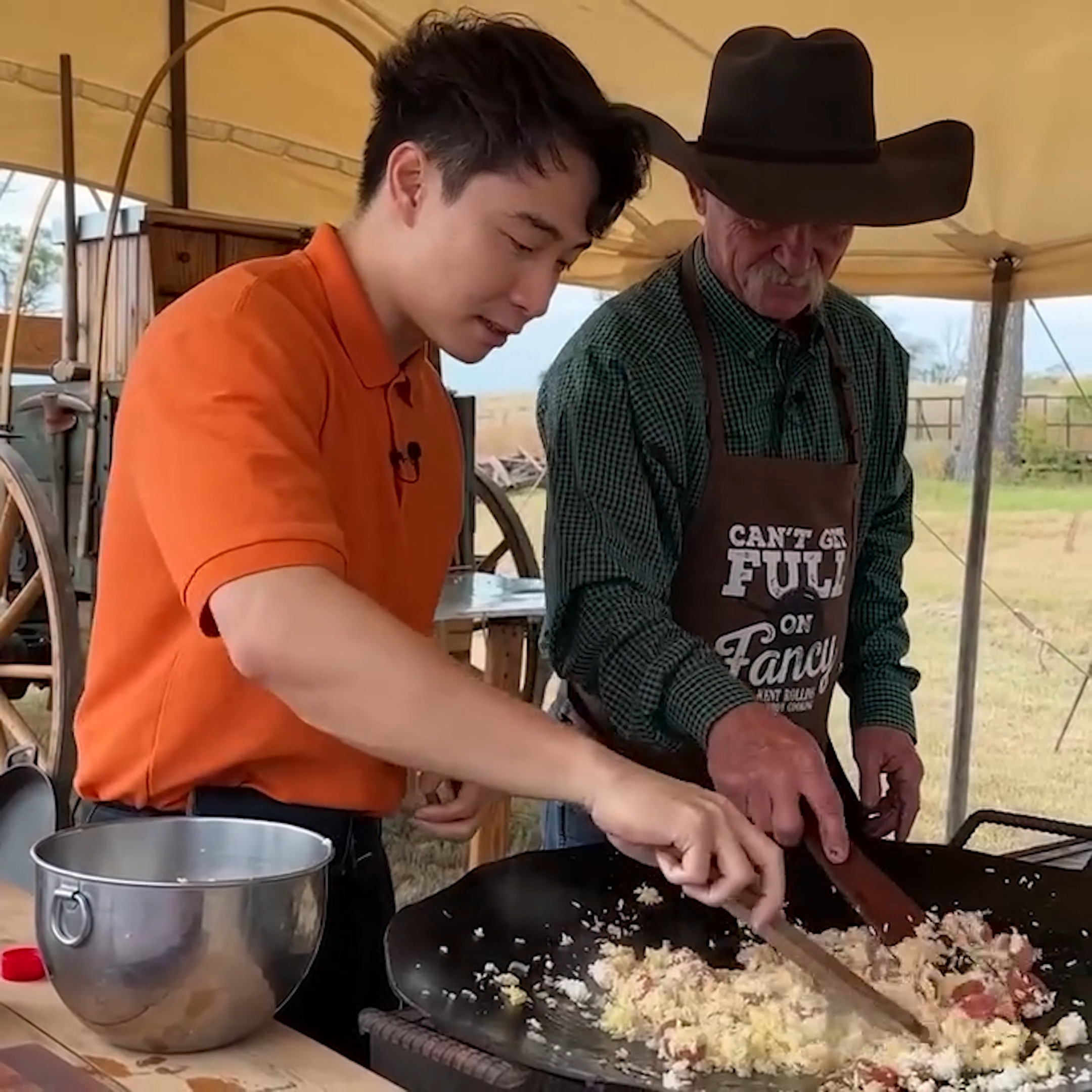 Uncle Roger Comes to the Wagon to Teach Me Egg Fried Rice! | Kent ...