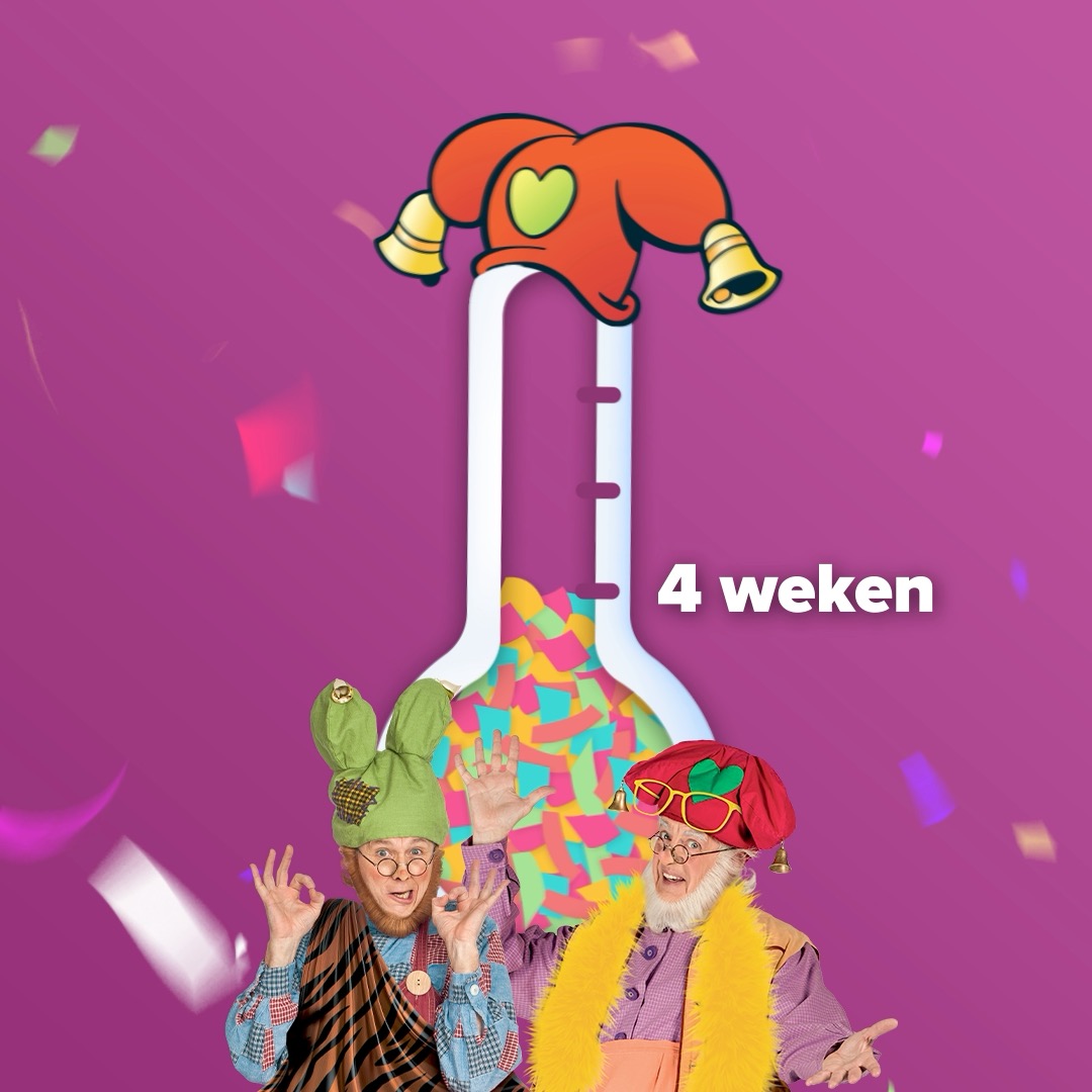 Het aftellen naar Kaboutercarnaval kan beginnen! 🥳 Over 1 maand gooien ...