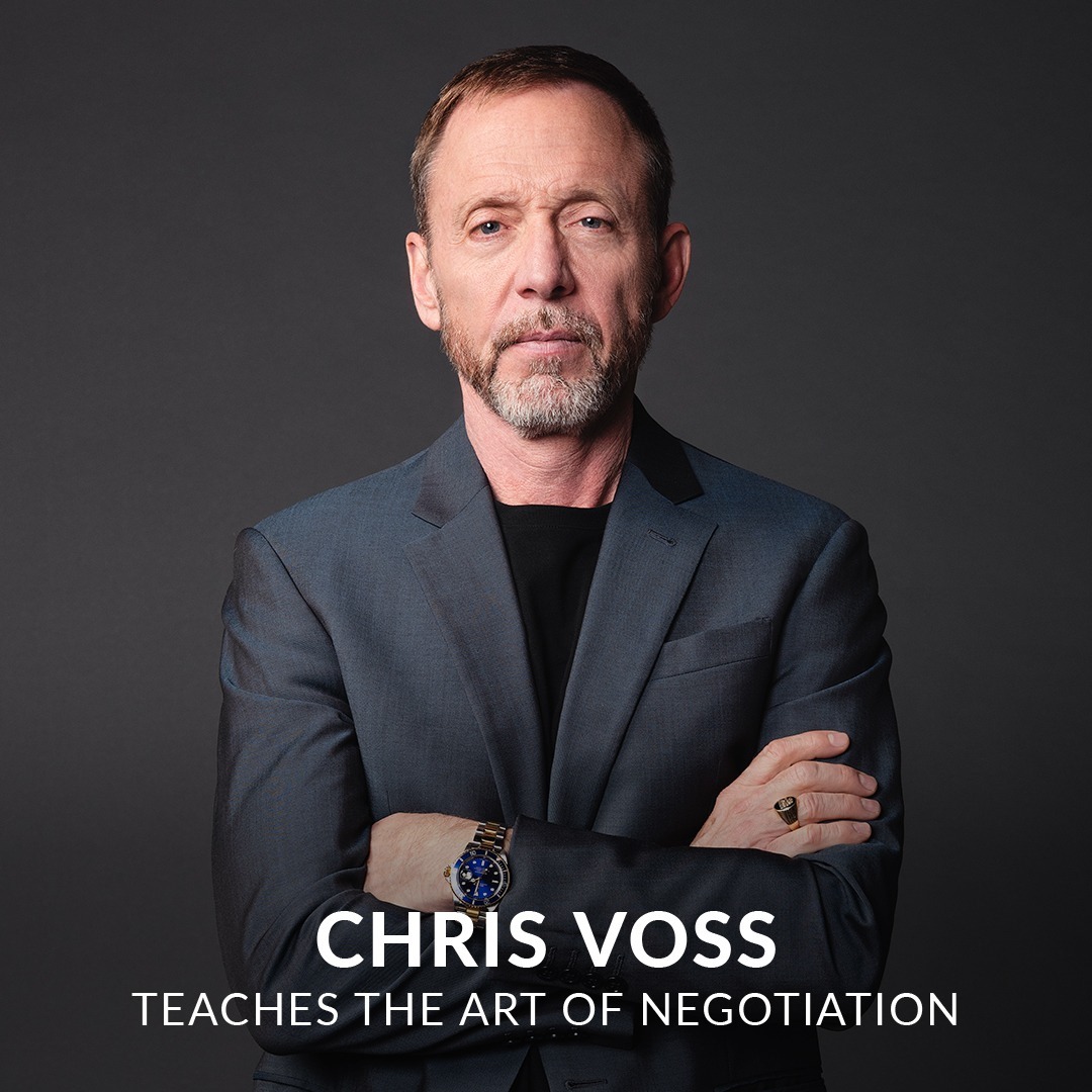 Chris Voss Teaches the Art of Negotiation Being a smart negotiator makes you more effective, no matter what you do, what your goals are, or who you're interacting with. I want, chris voss - Vimarsana News