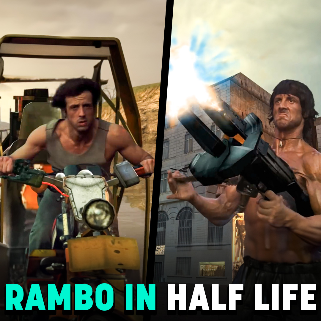 Rambo taking on Half Life is unreal 🤯 🎮 eli_handle_b․wav | Gaming ...