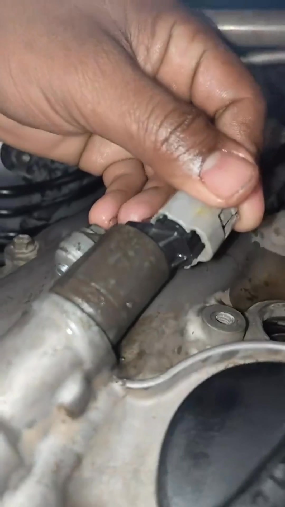 How To Open And Wash VVT Sensor Part 02 #mechanic #engine #auto # ...