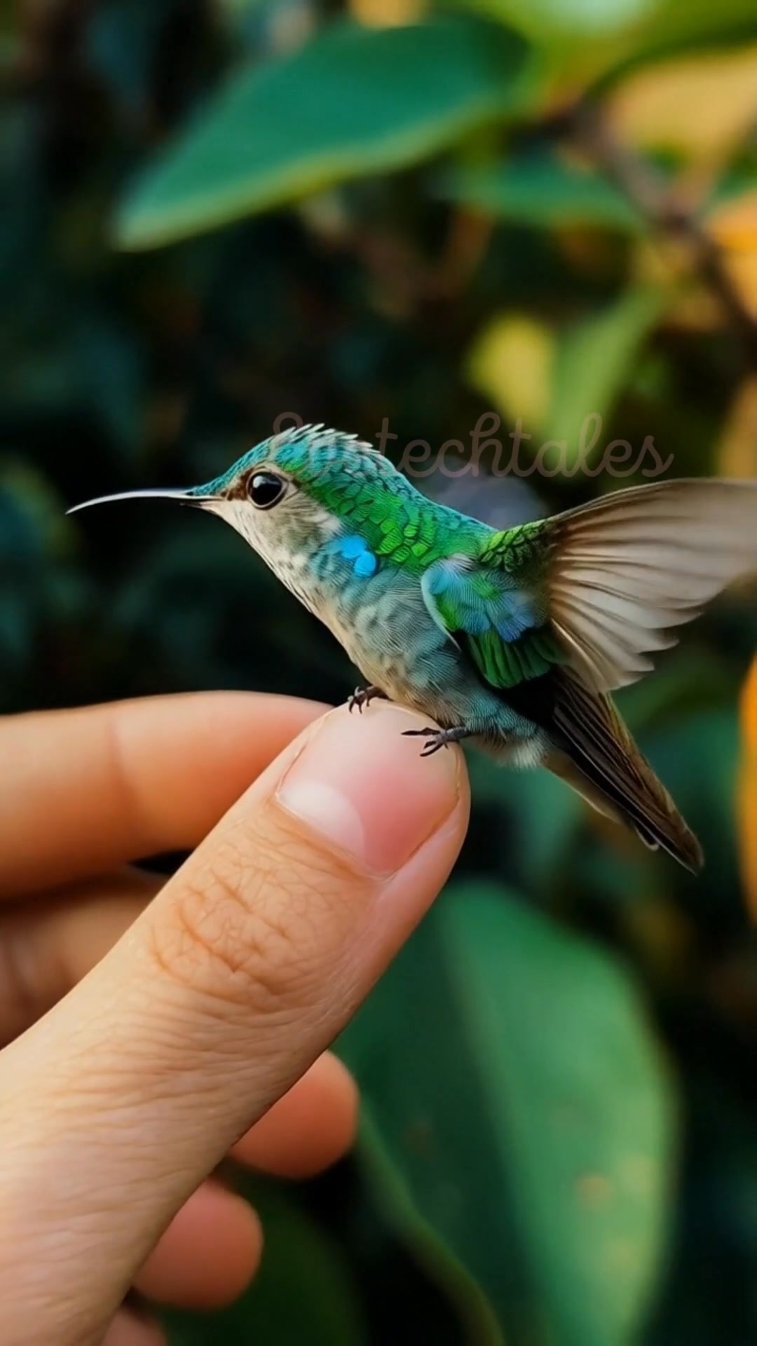 🌸🕊️ Ever heard a hummingbird? That soft buzz isn’t their voice — it’s ...