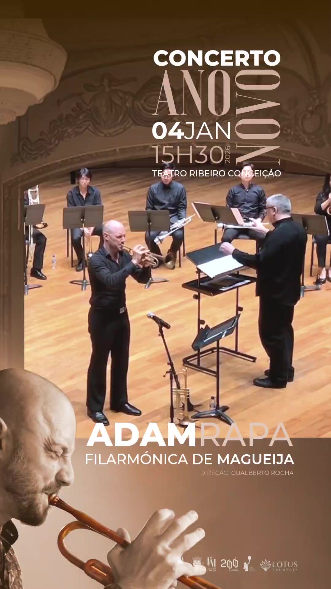 🎼Concerto Ano Novo 4JAN'26 | Filarmónica de Magueija & Adam Rapa ...