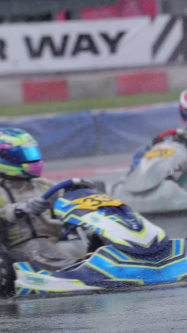 It’s raining at the @steelring.cz #racing #karting #rotaxracing # ...