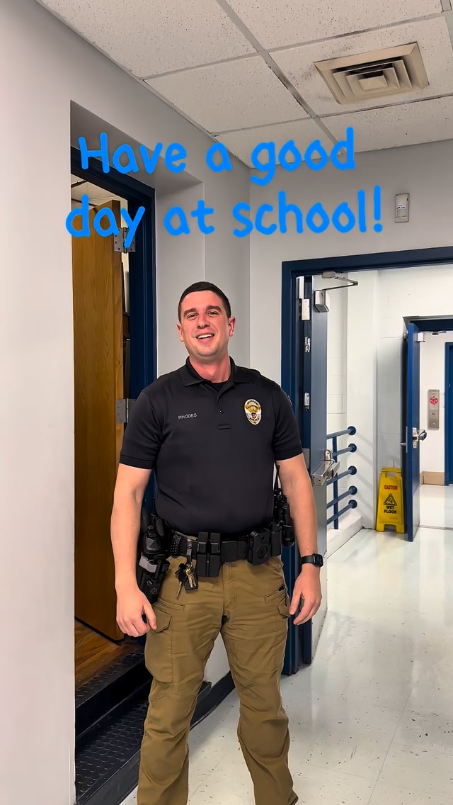 Happy SRO Appreciation Day! Officer Rhodes is such an important part of ...