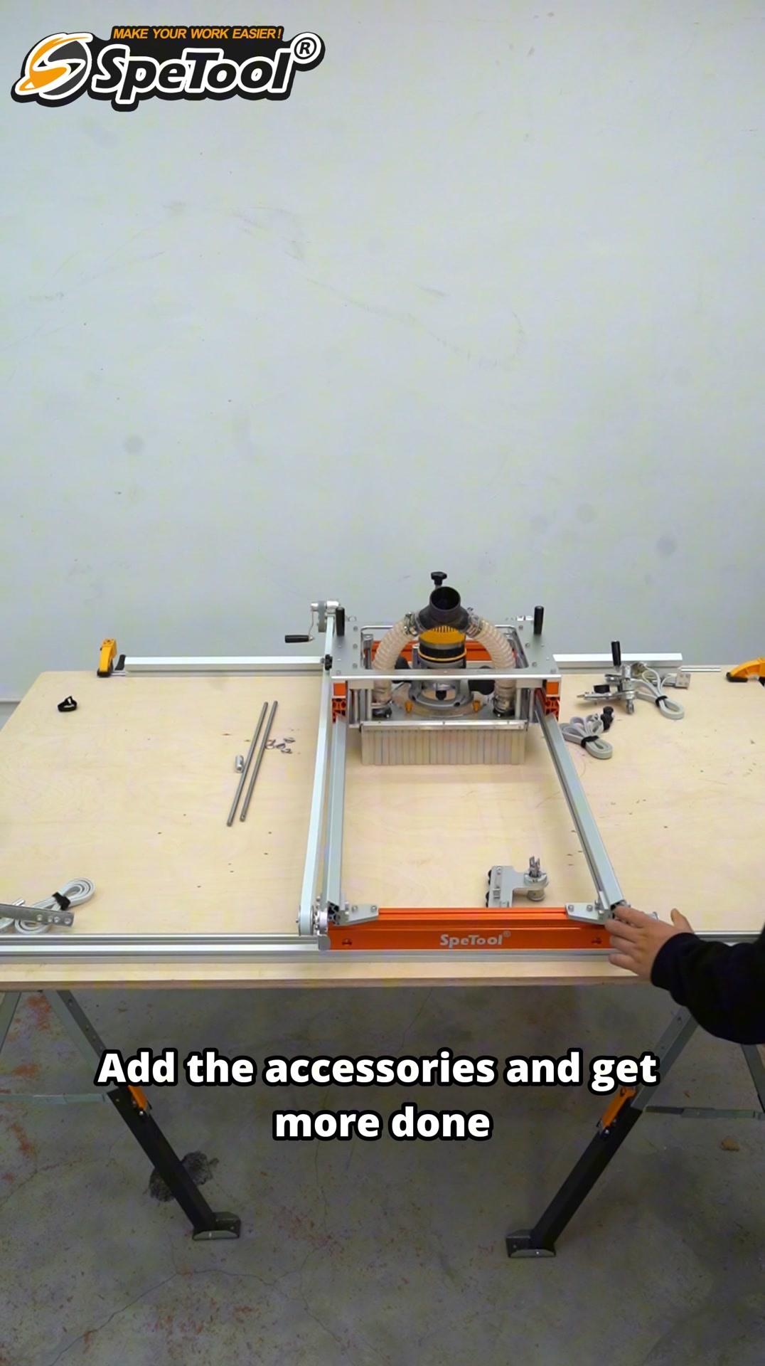 Tired of wobbly, uneven DIY sleds? The SpeTool Xpert Router Sled is ...