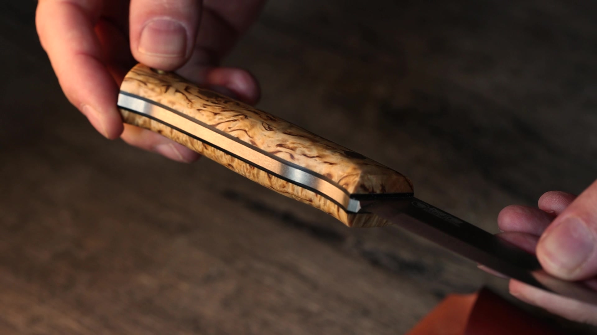 Casström Woodsman - Curly Birch Sleipner | Casström Sweden