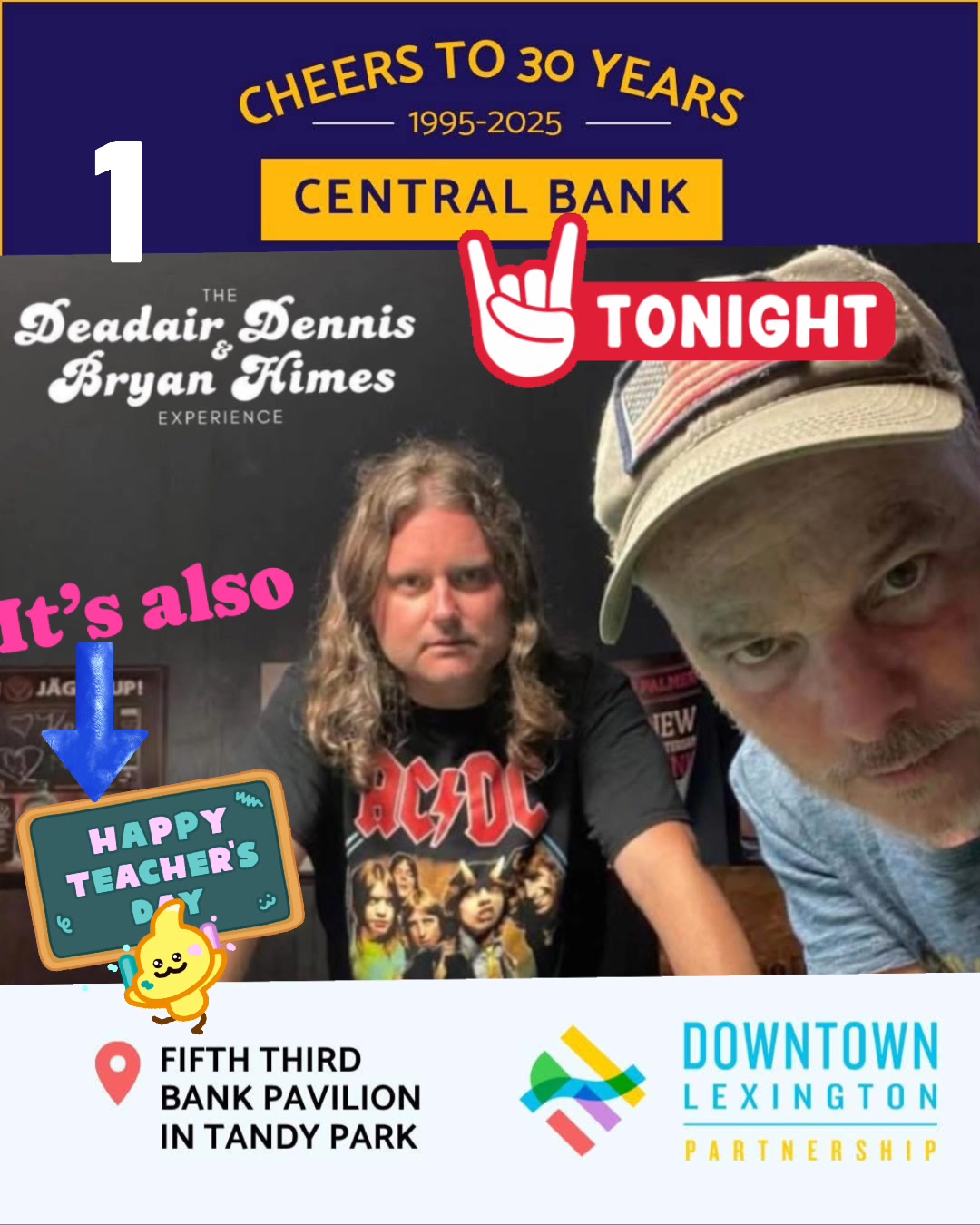 🫵🏻TONIGHT! 🎶 Do you hear that? It’s Central Bank Thursday Night Live ...