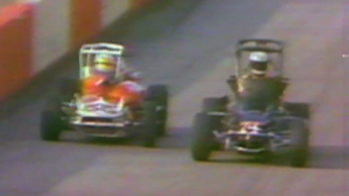 One of the best USAC finishes of all-time! 😮 It came down to Stan Fox ...