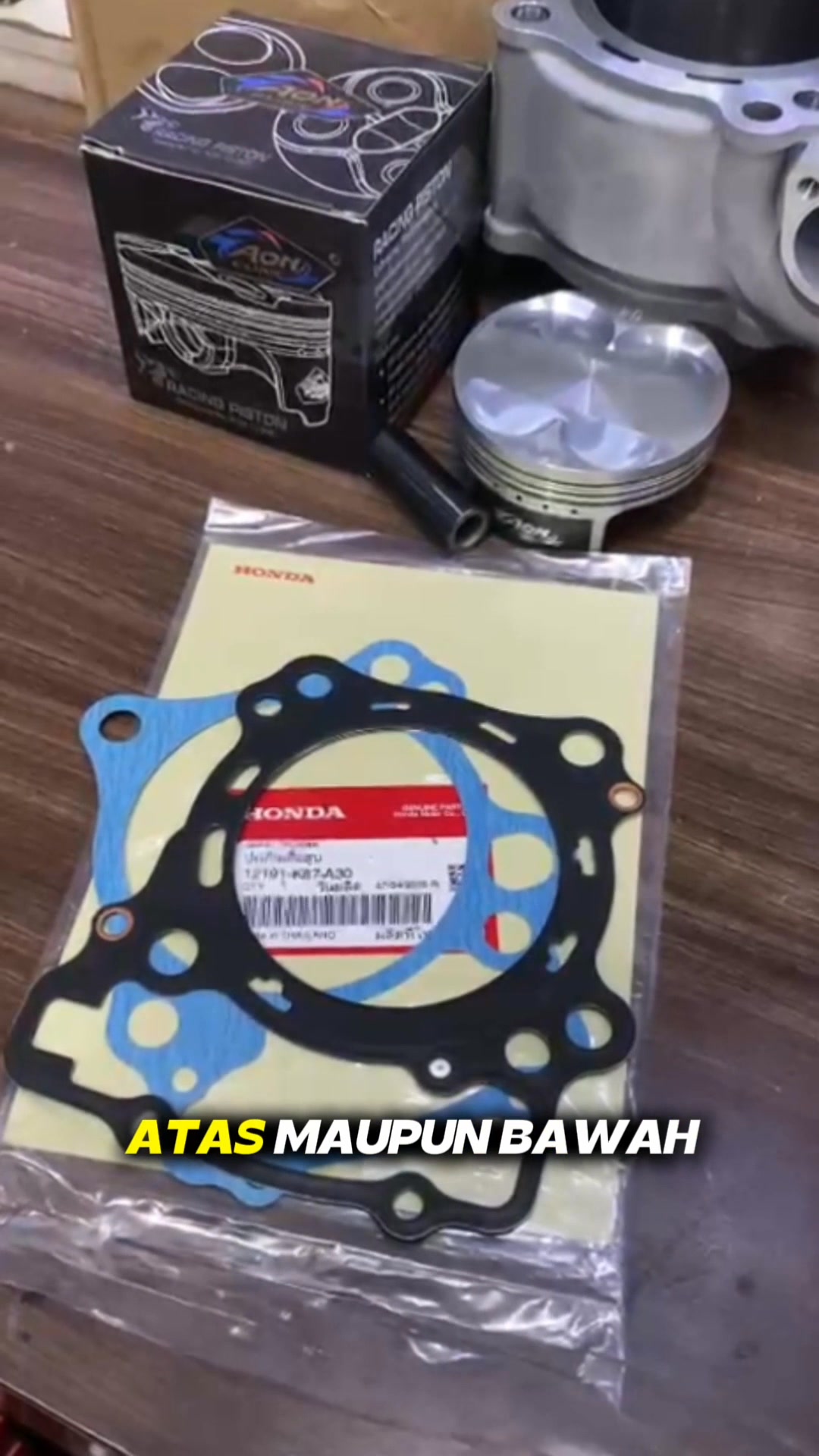 READY 💢 Nama : CYLINDER SET PISTON BORE UP KIT Fungsi : meningkatkan ...