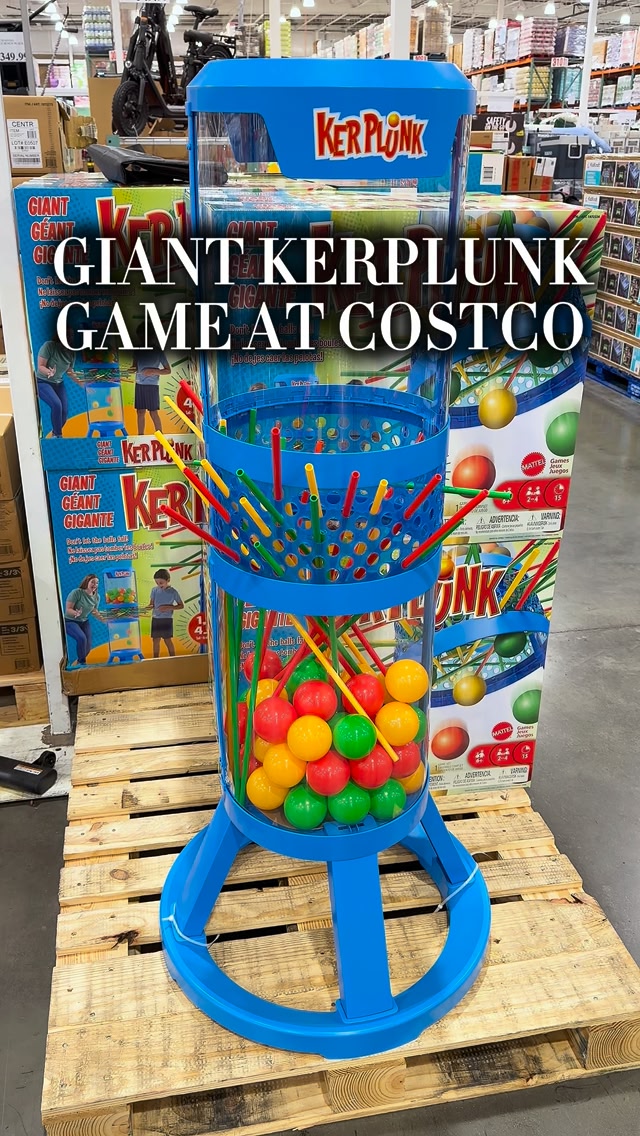 Costco has a GIANT KerPlunk game and it’s the perfect family night ...